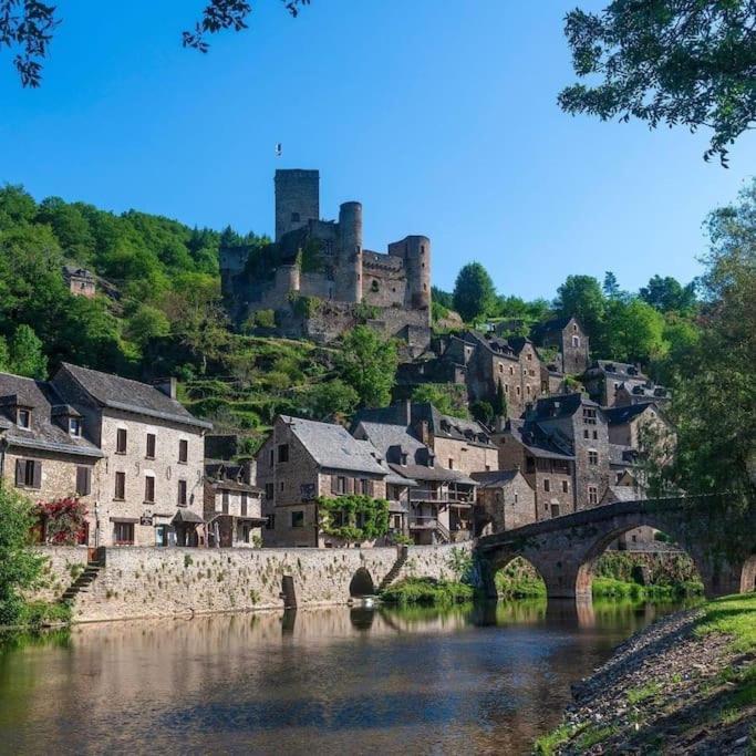 Vue Du Pont Appartement Entraygues-sur-Truyère Buitenkant foto